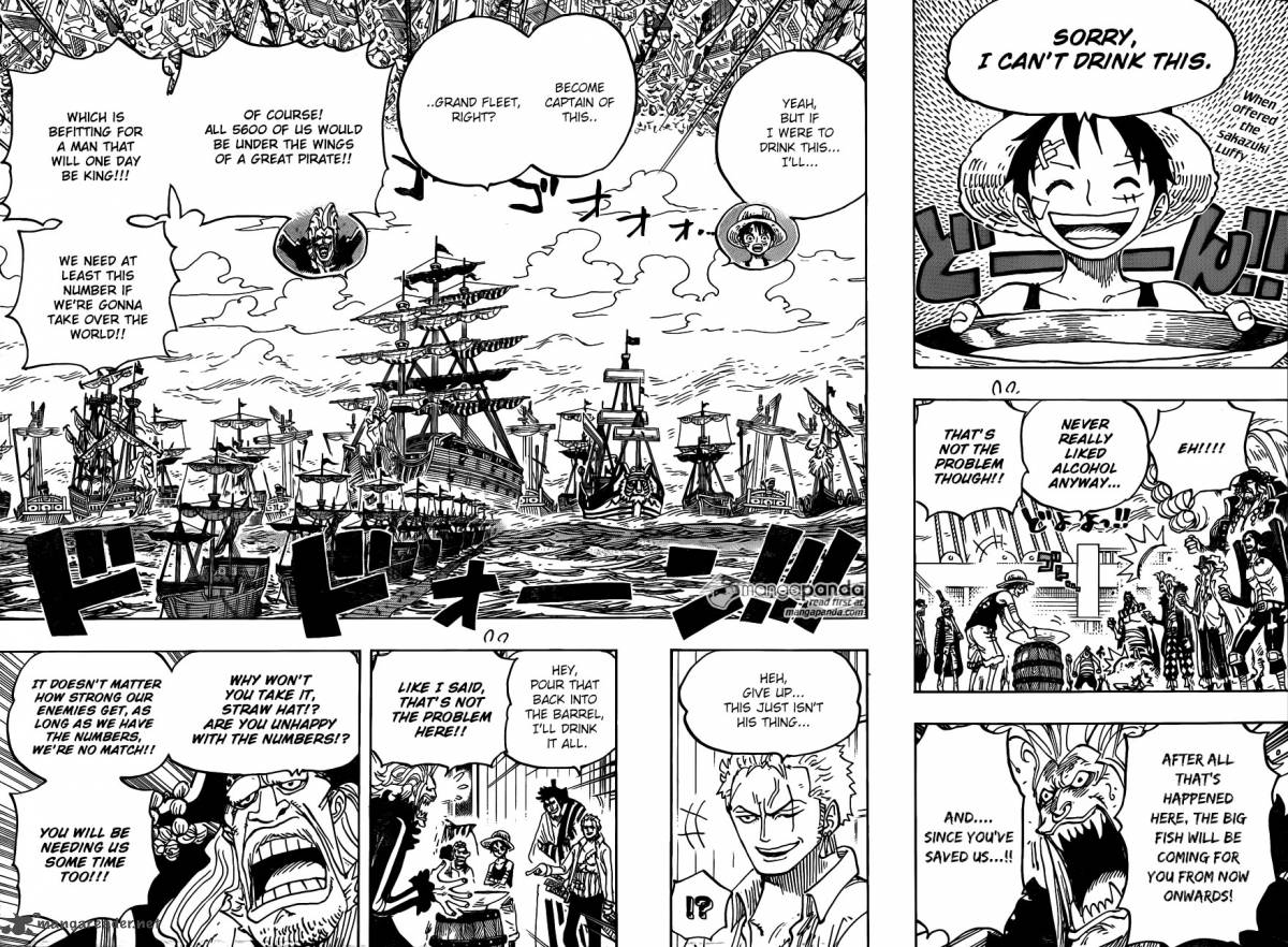 One Piece Chapter 800 page 2 - Chapter 800: Followers's Sake Cups
