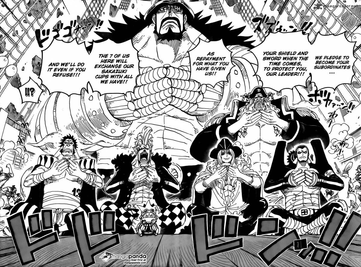 One Piece Chapter 800 page 9 - Chapter 800: Followers's Sake Cups