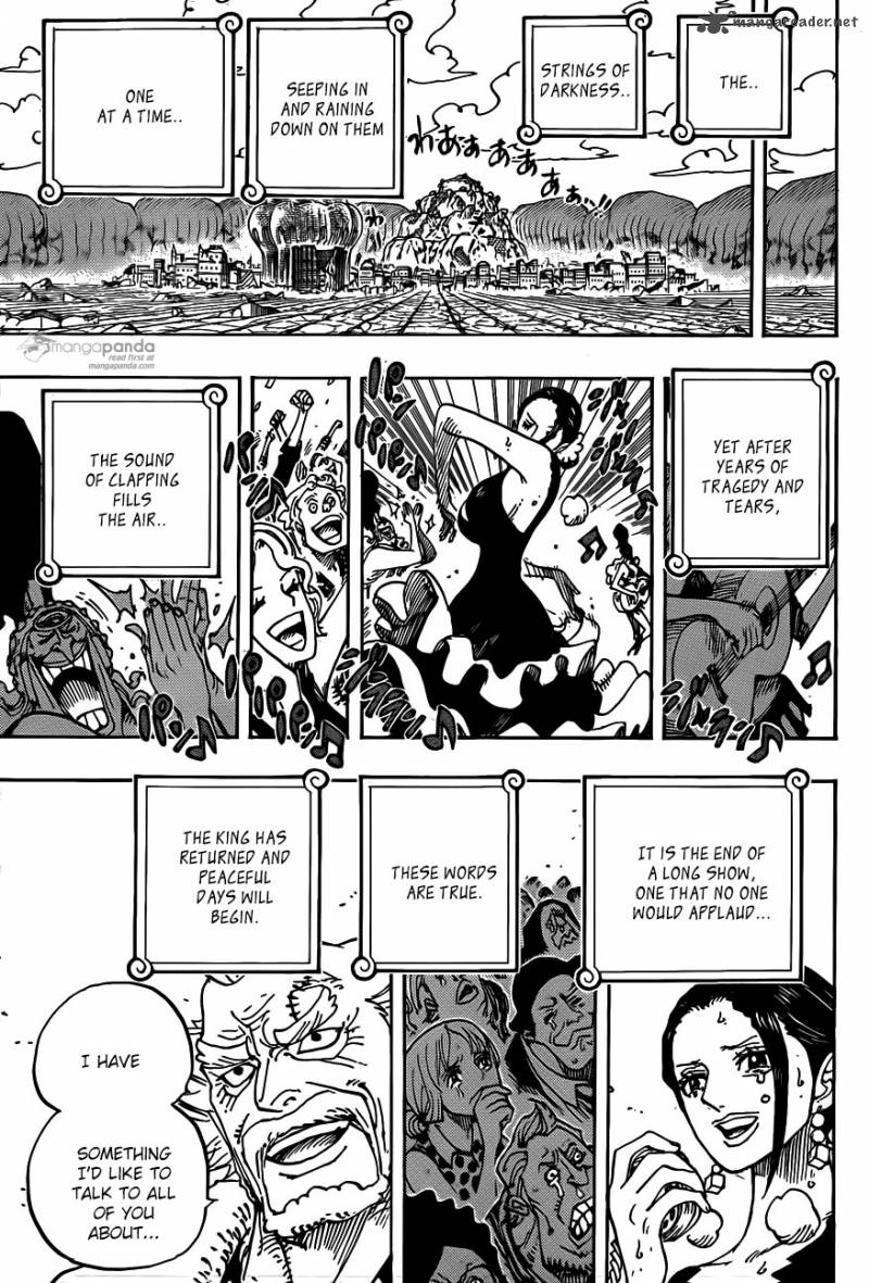 One Piece Chapter 801 page 3 - Chapter 801: Opening Speech