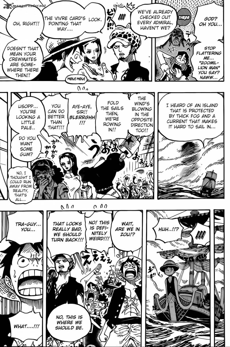 One Piece Chapter 802 page 13 - Chapter 802: Zou