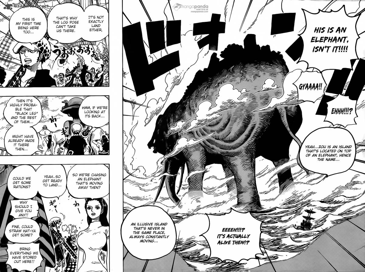 One Piece Chapter 802 page 14 - Chapter 802: Zou