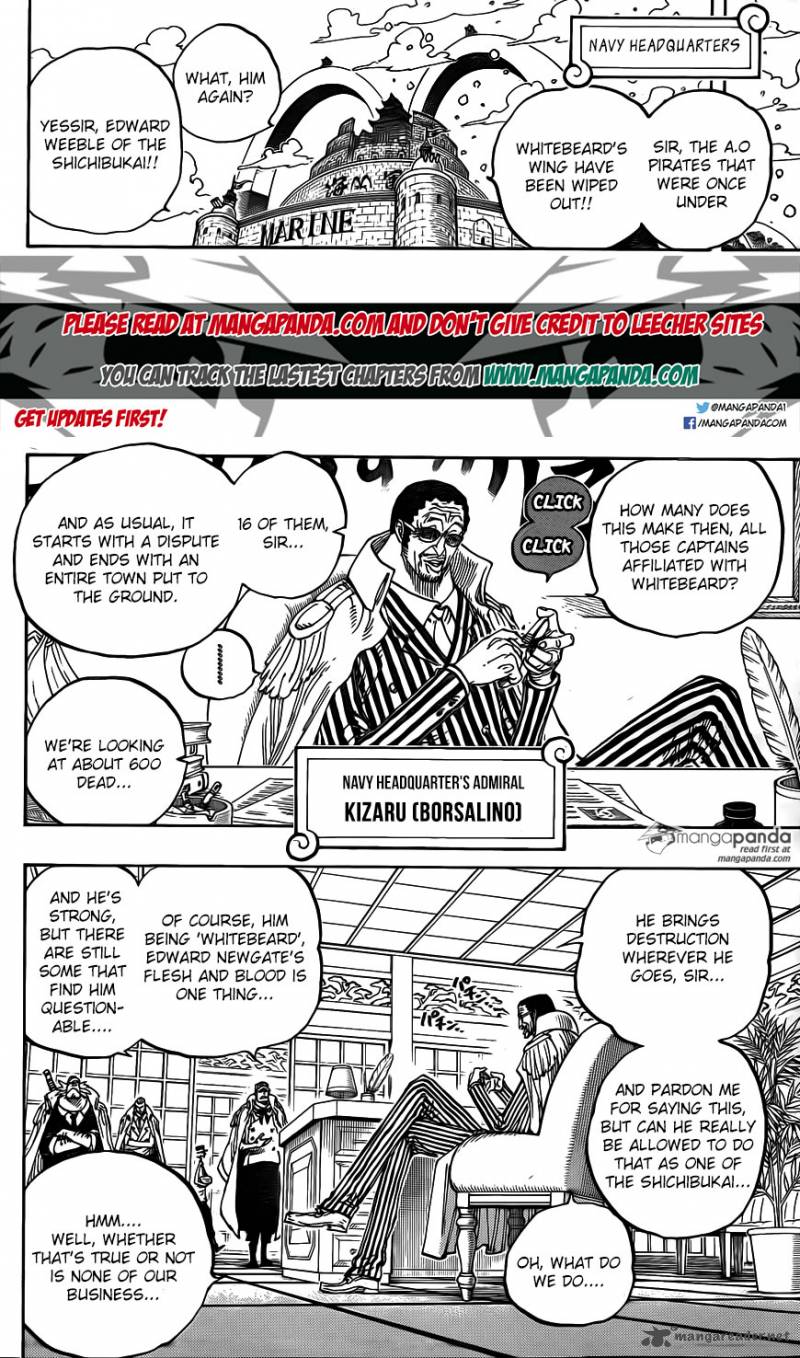 One Piece Chapter 802 page 6 - Chapter 802: Zou