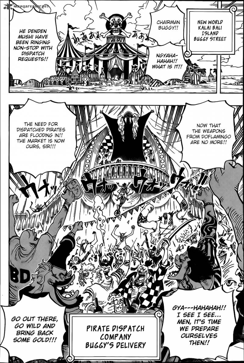 One Piece Chapter 803 page 10 - Chapter 803: Elephant Climbing