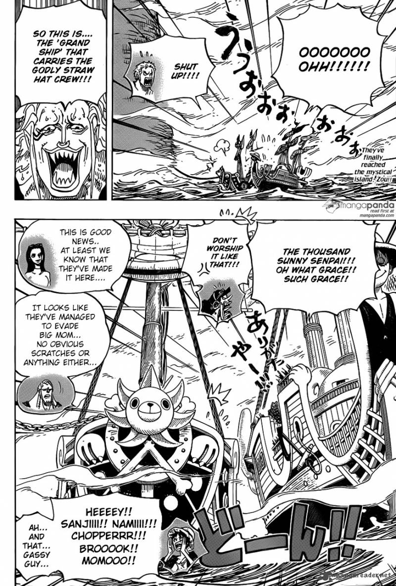 One Piece Chapter 803 page 2 - Chapter 803: Elephant Climbing
