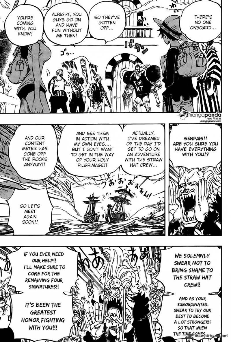 One Piece Chapter 803 page 3 - Chapter 803: Elephant Climbing