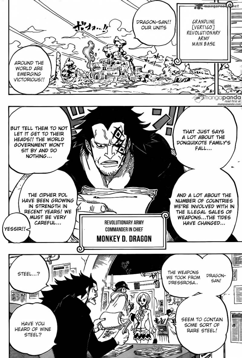 One Piece Chapter 803 page 6 - Chapter 803: Elephant Climbing