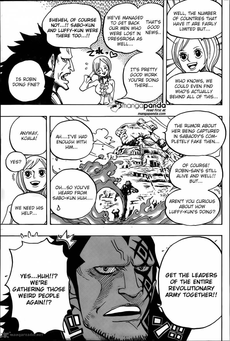 One Piece Chapter 803 page 7 - Chapter 803: Elephant Climbing
