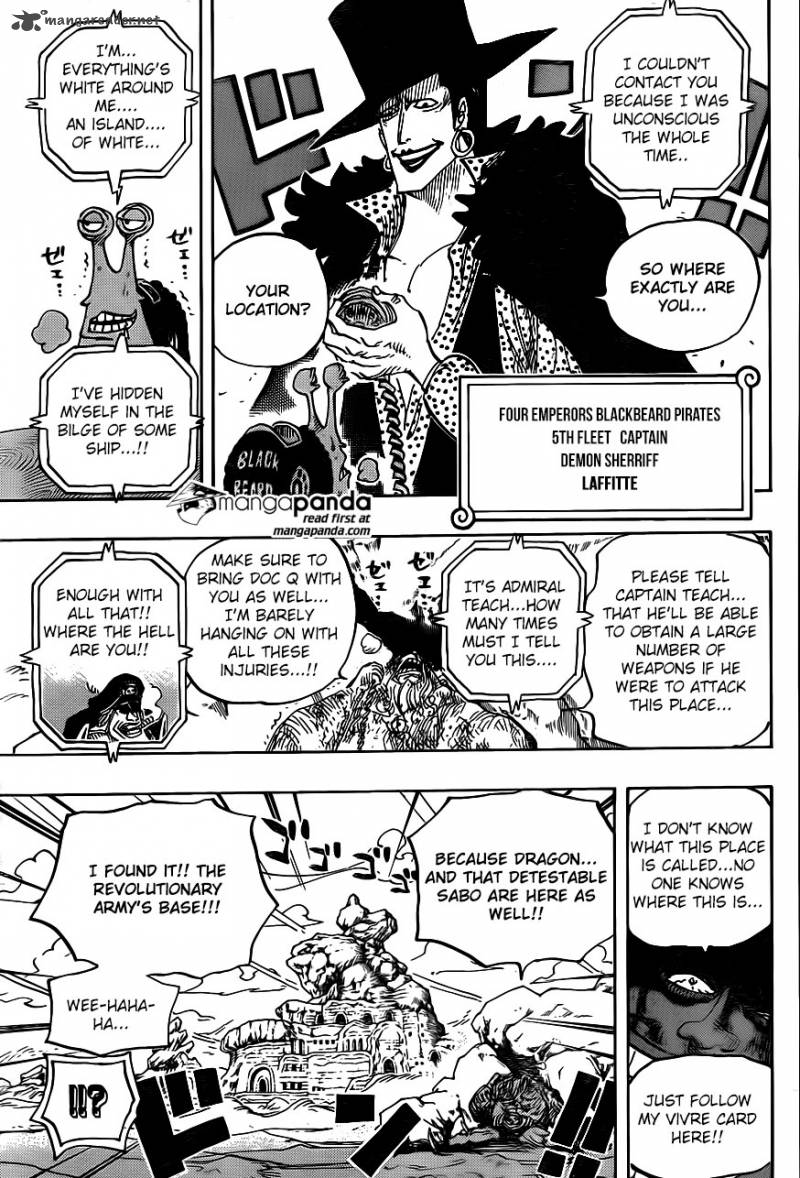 One Piece Chapter 803 page 9 - Chapter 803: Elephant Climbing