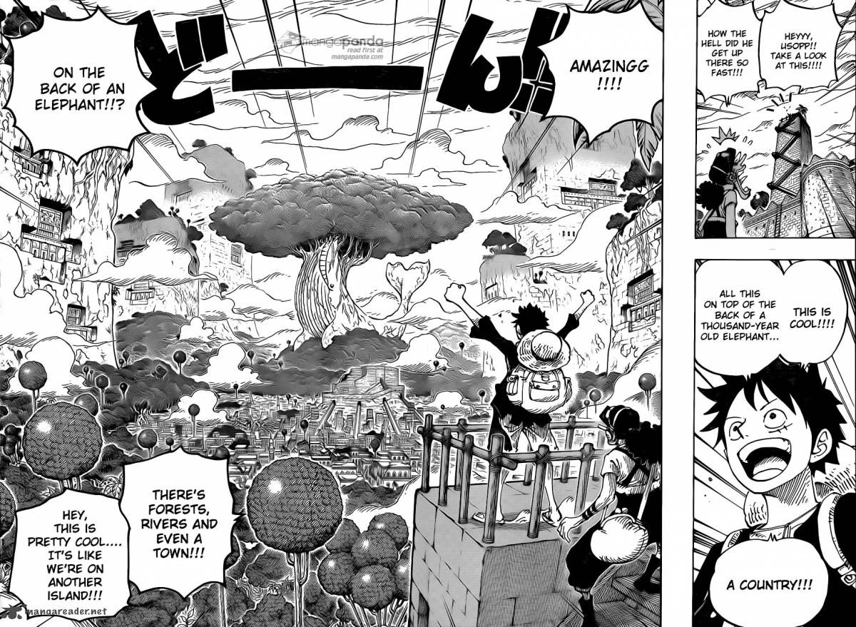 One Piece Chapter 804 page 10 - Chapter 804: Adventure in the Land Atop the Elephant's Back