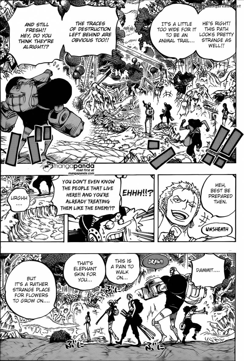 One Piece Chapter 804 page 12 - Chapter 804: Adventure in the Land Atop the Elephant's Back