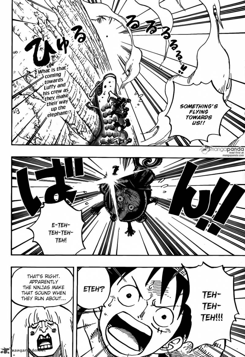 One Piece Chapter 804 page 2 - Chapter 804: Adventure in the Land Atop the Elephant's Back
