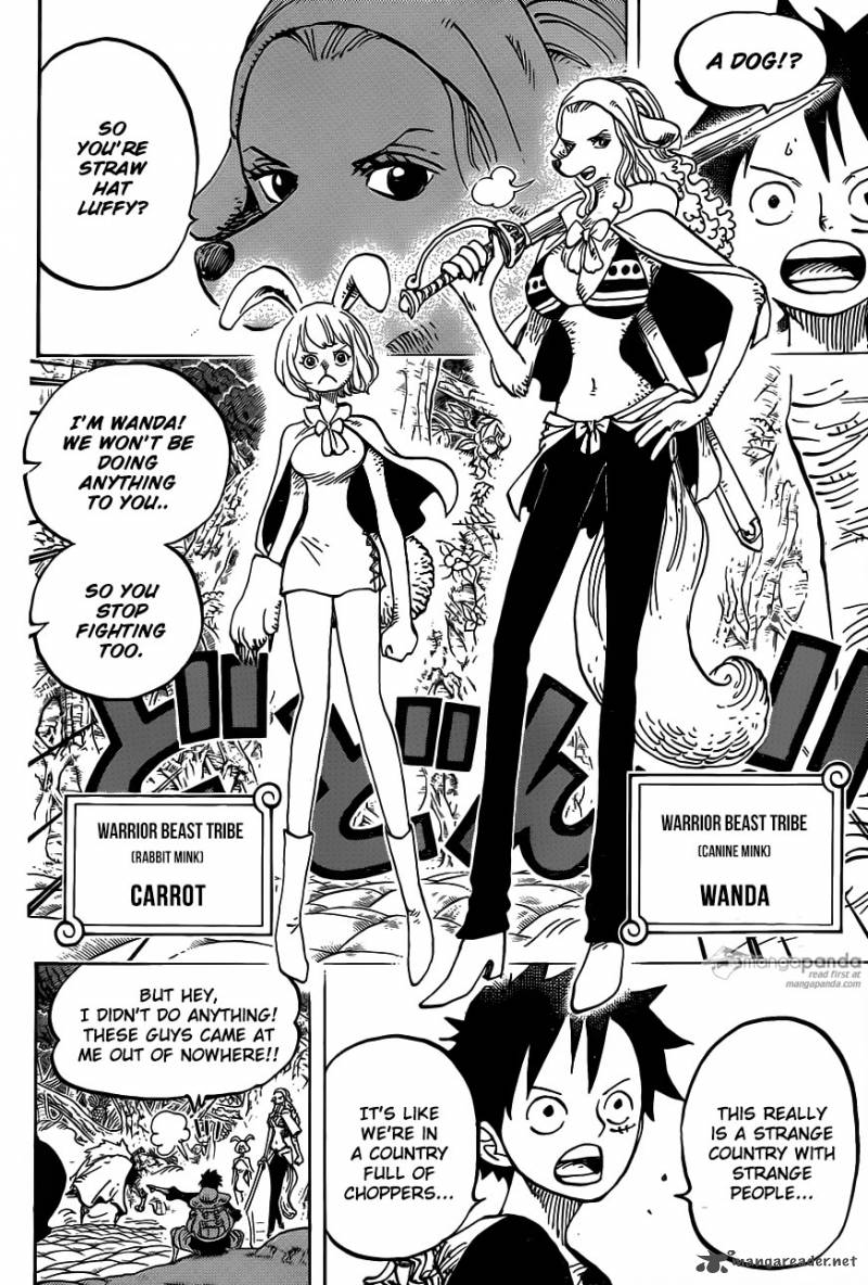 One Piece Chapter 805 page 11 - Chapter 805: The Mink Tribe