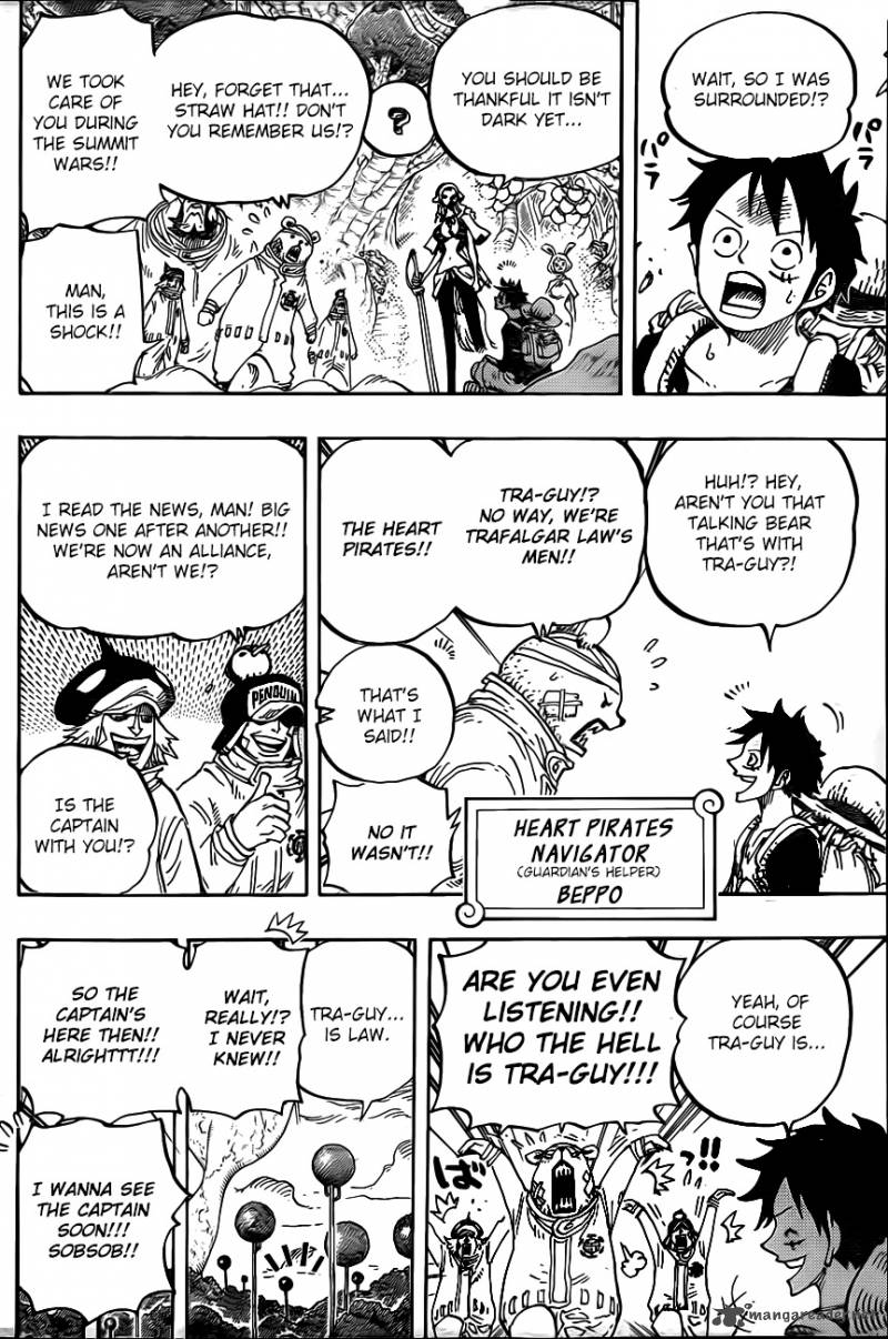 One Piece Chapter 805 page 13 - Chapter 805: The Mink Tribe