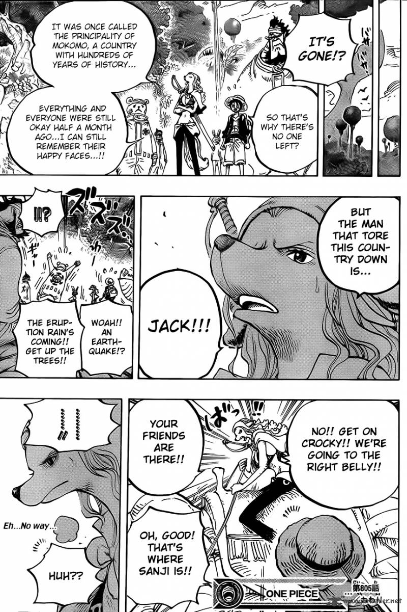 One Piece Chapter 805 page 16 - Chapter 805: The Mink Tribe
