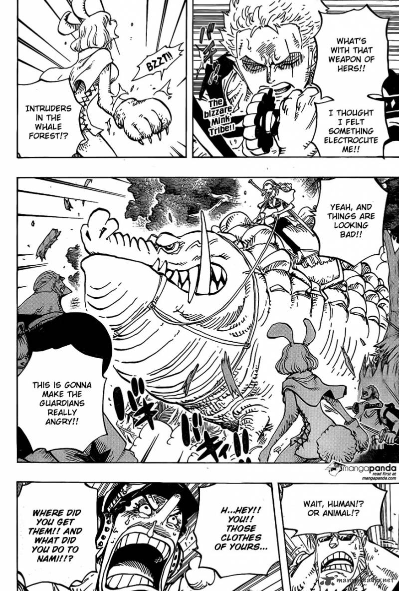 One Piece Chapter 805 page 2 - Chapter 805: The Mink Tribe
