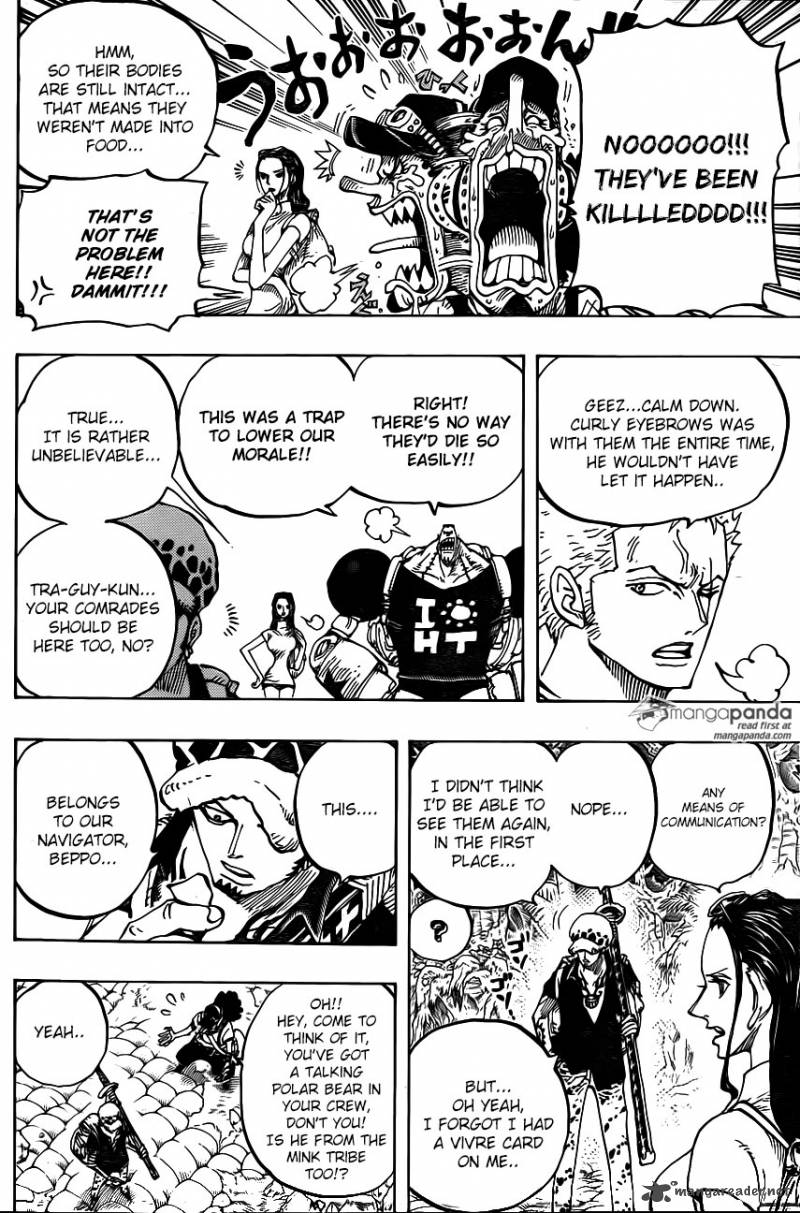 One Piece Chapter 805 page 6 - Chapter 805: The Mink Tribe