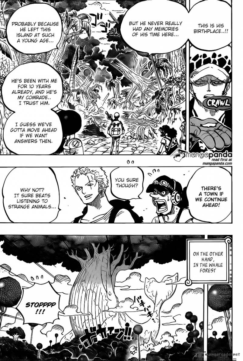 One Piece Chapter 805 page 7 - Chapter 805: The Mink Tribe
