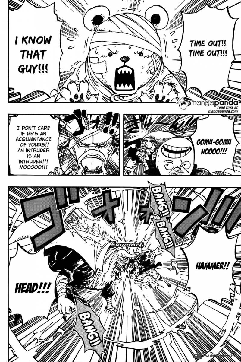 One Piece Chapter 805 page 8 - Chapter 805: The Mink Tribe