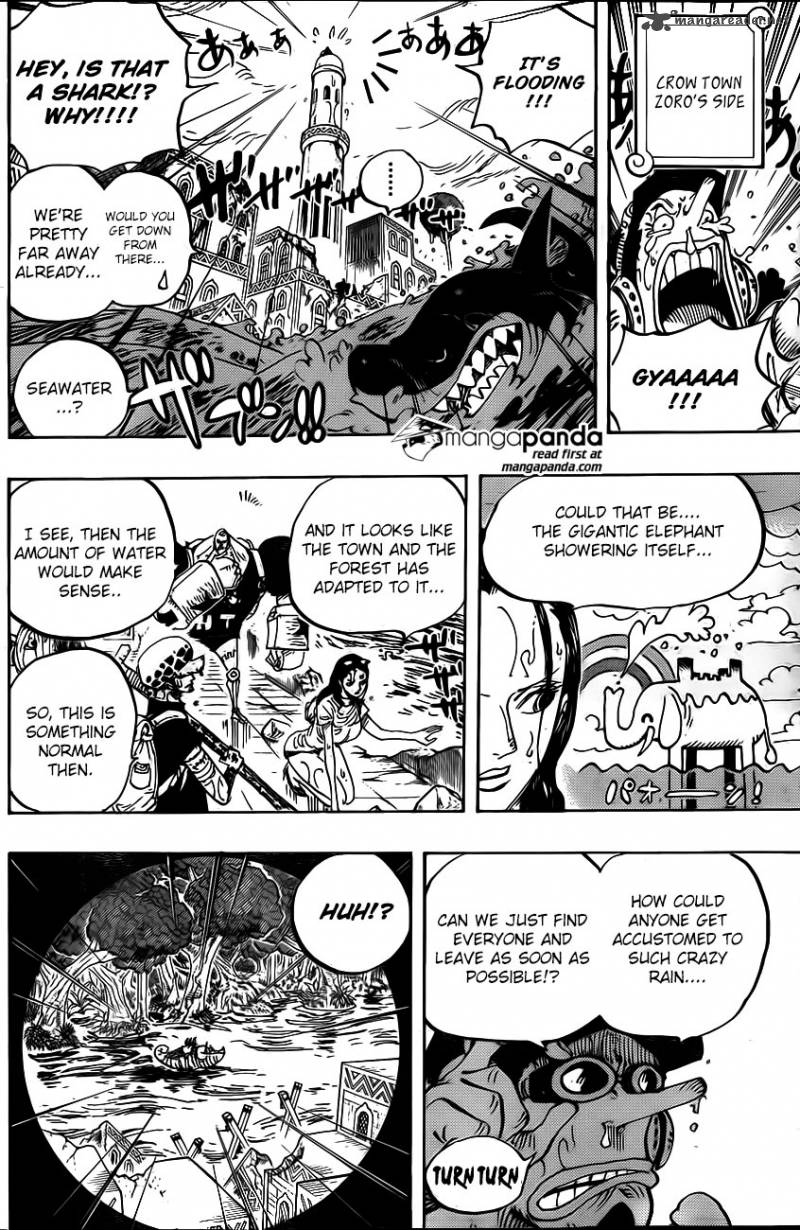 One Piece Chapter 806 page 6 - Chapter 806: At the Fortress of Right Belly