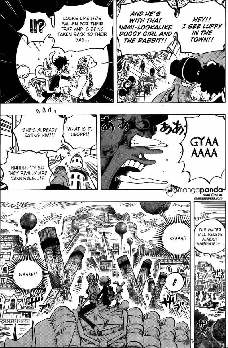 One Piece Chapter 806 page 7 - Chapter 806: At the Fortress of Right Belly