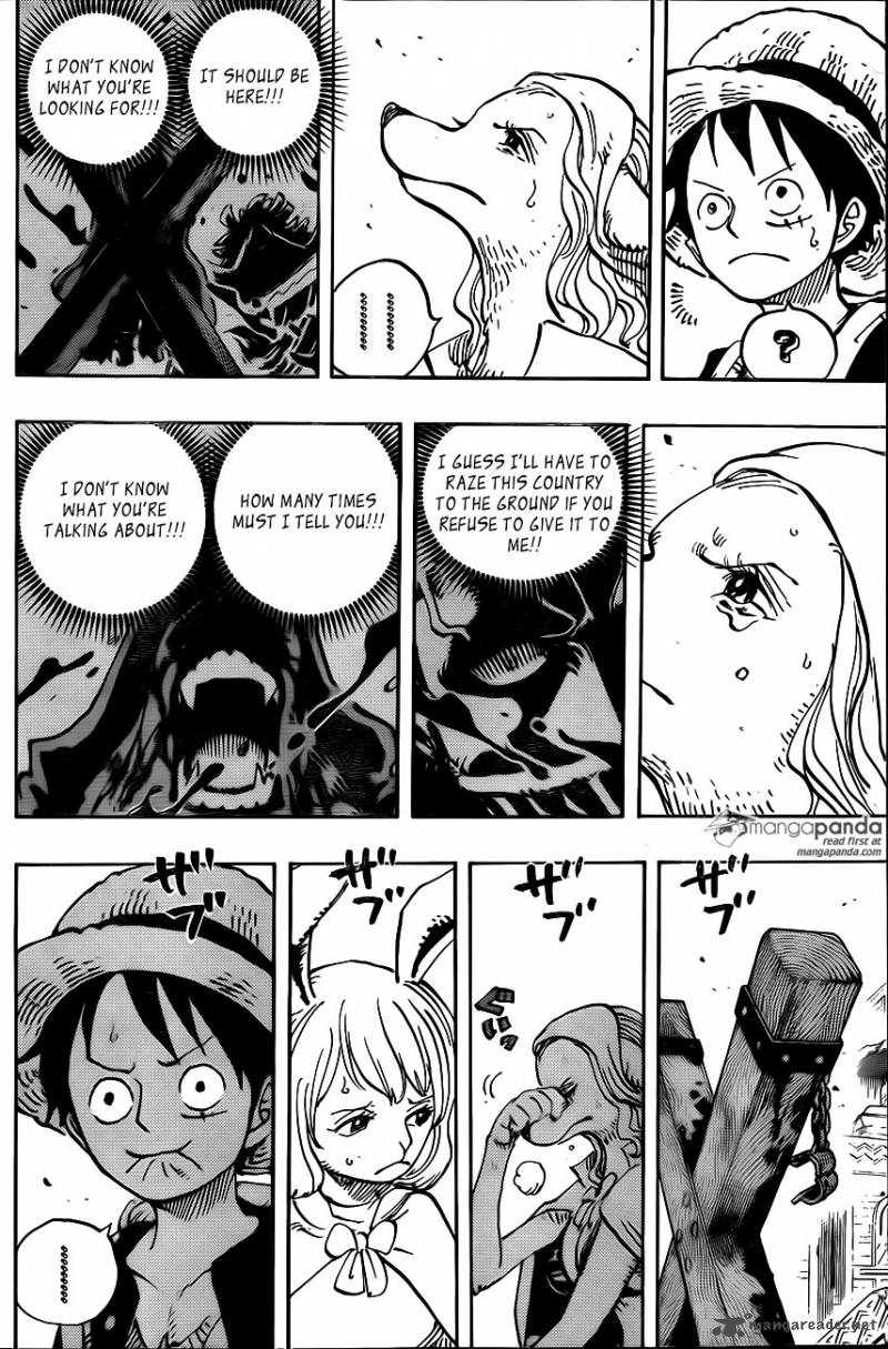 One Piece Chapter 806 page 8 - Chapter 806: At the Fortress of Right Belly