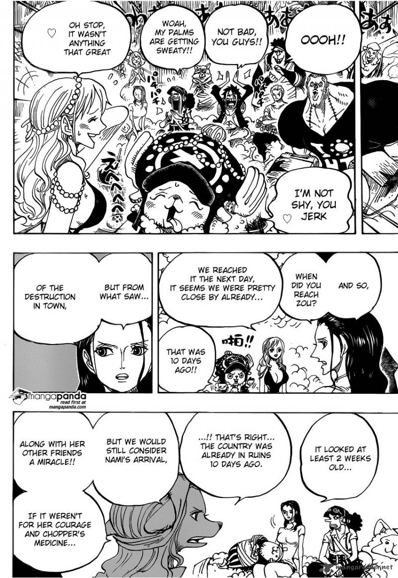 One Piece Chapter 807 page 11 - Chapter 807: 10 Days Earlier