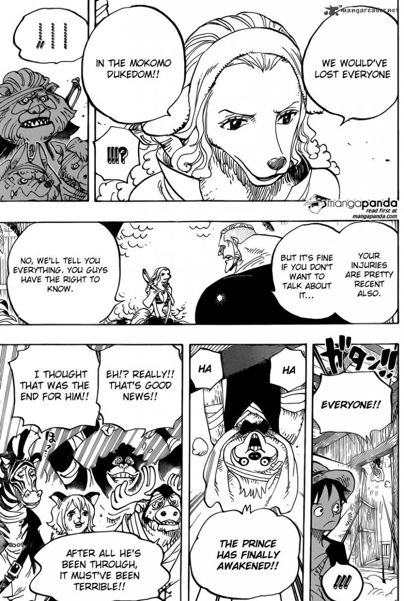 One Piece Chapter 807 page 12 - Chapter 807: 10 Days Earlier