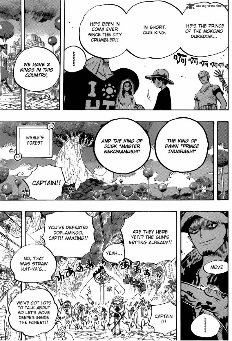 One Piece Chapter 807 page 14 - Chapter 807: 10 Days Earlier
