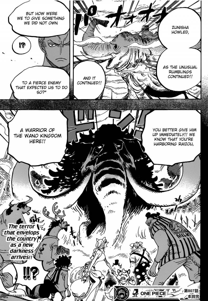 One Piece Chapter 807 page 16 - Chapter 807: 10 Days Earlier