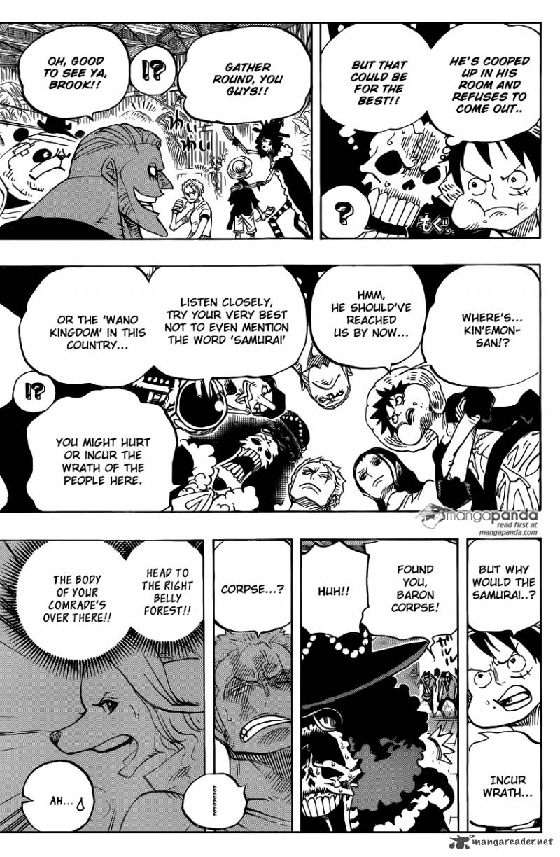 One Piece Chapter 807 page 4 - Chapter 807: 10 Days Earlier