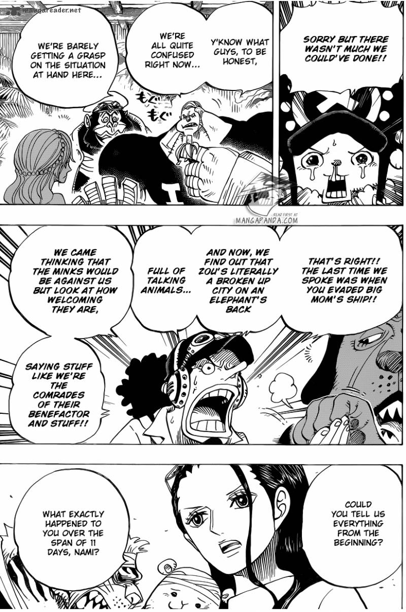 One Piece Chapter 807 page 6 - Chapter 807: 10 Days Earlier