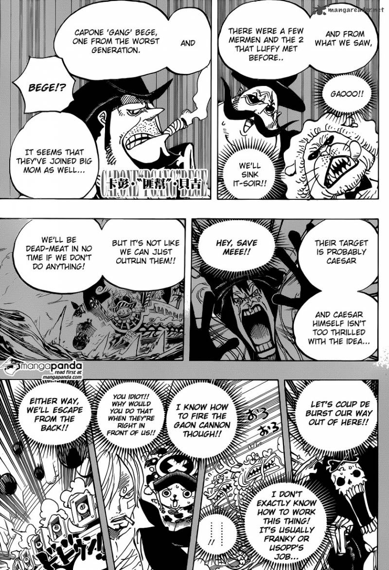 One Piece Chapter 807 page 8 - Chapter 807: 10 Days Earlier