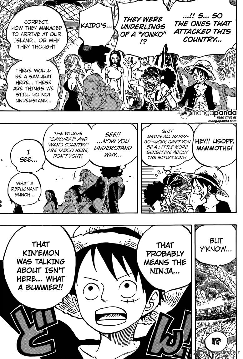 One Piece Chapter 808 page 10 - Chapter 808: Duke Inuarashi