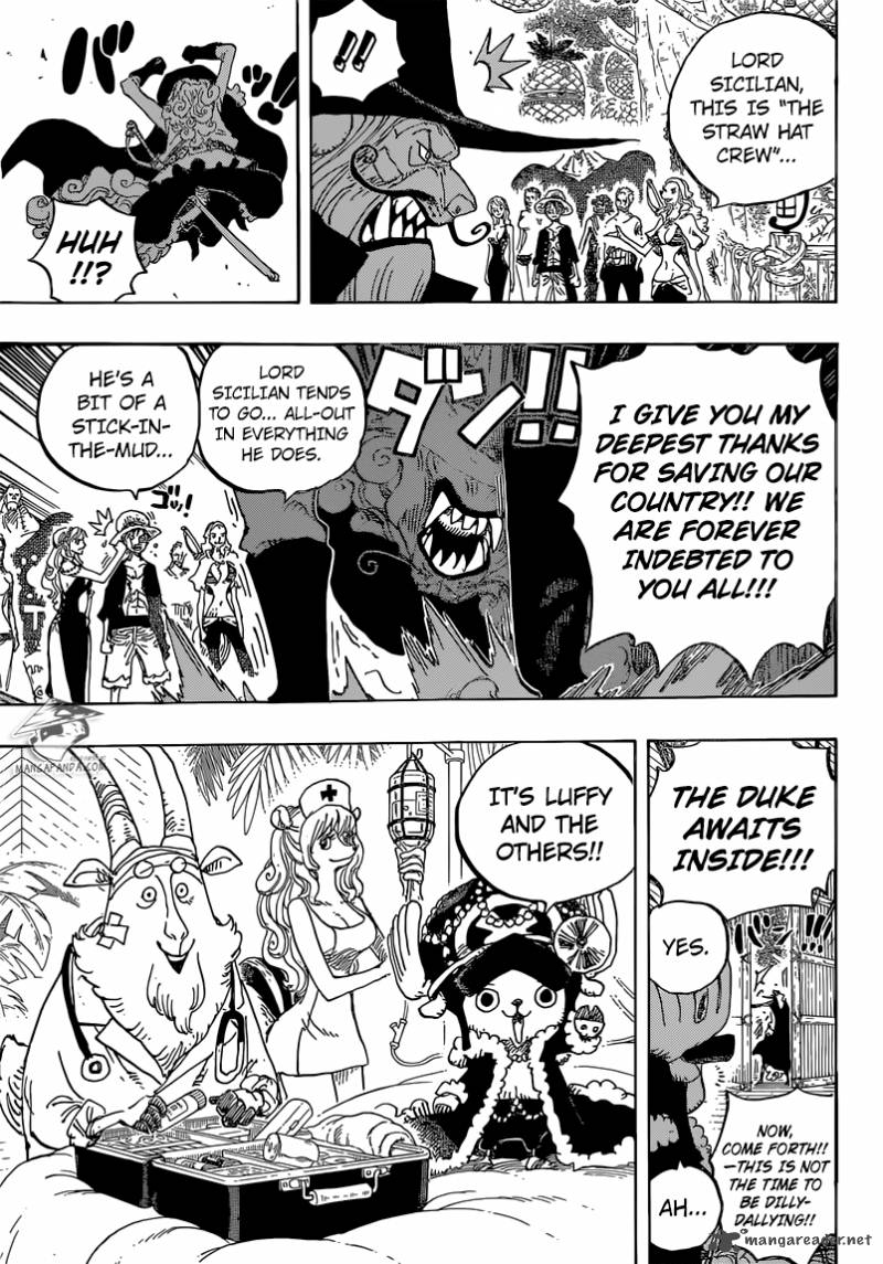 One Piece Chapter 808 page 14 - Chapter 808: Duke Inuarashi