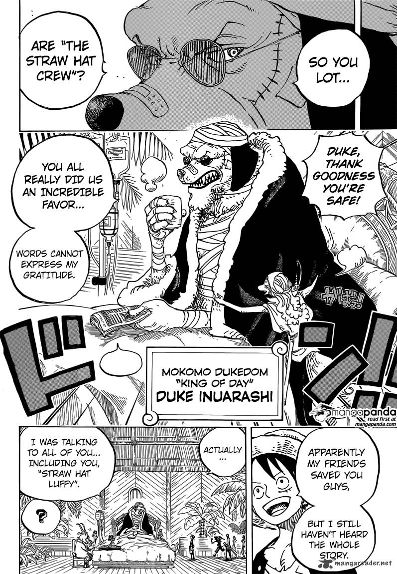 One Piece Chapter 808 page 15 - Chapter 808: Duke Inuarashi
