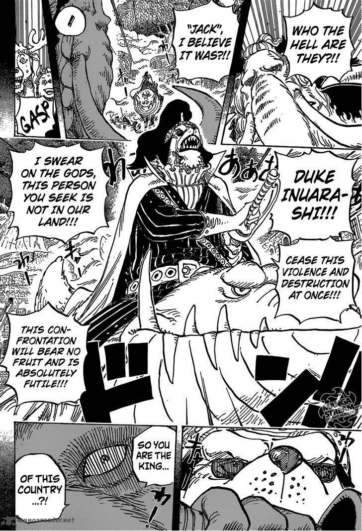 One Piece Chapter 809 page 11 - Chapter 809: Master Nekomamushi
