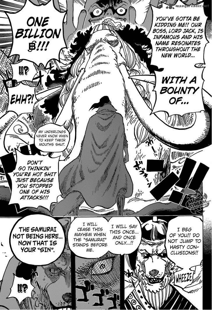 One Piece Chapter 809 page 14 - Chapter 809: Master Nekomamushi
