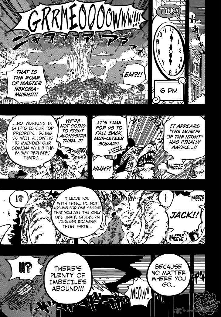 One Piece Chapter 809 page 16 - Chapter 809: Master Nekomamushi