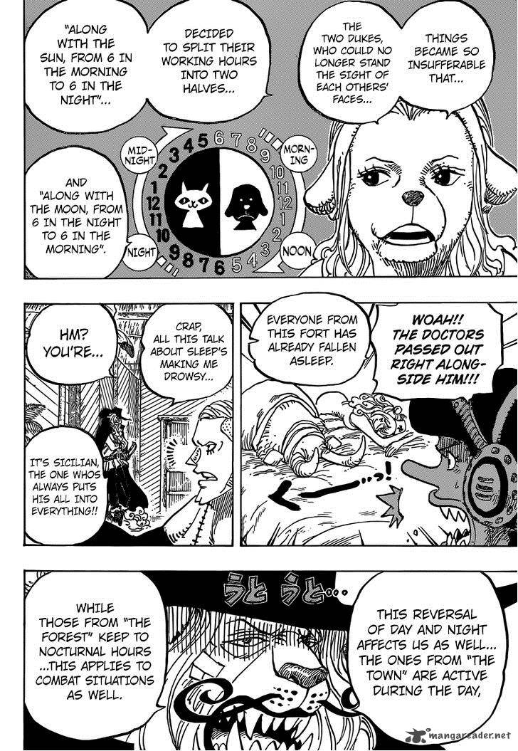 One Piece Chapter 809 page 8 - Chapter 809: Master Nekomamushi