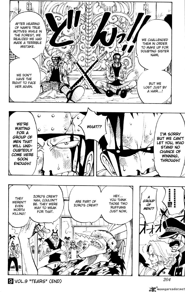 One Piece Chapter 81 page 18 - Chapter 81: Tears