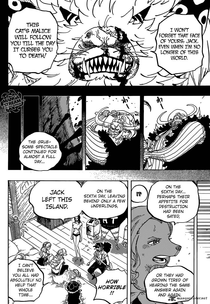 One Piece Chapter 810 page 10 - Chapter 810: The Curly Hat Pirates Arrive