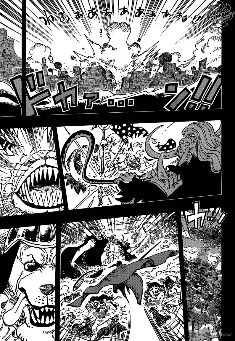 One Piece Chapter 810 page 5 - Chapter 810: The Curly Hat Pirates Arrive