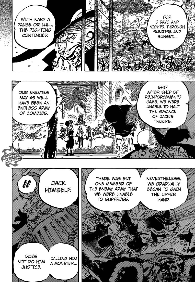 One Piece Chapter 810 page 6 - Chapter 810: The Curly Hat Pirates Arrive