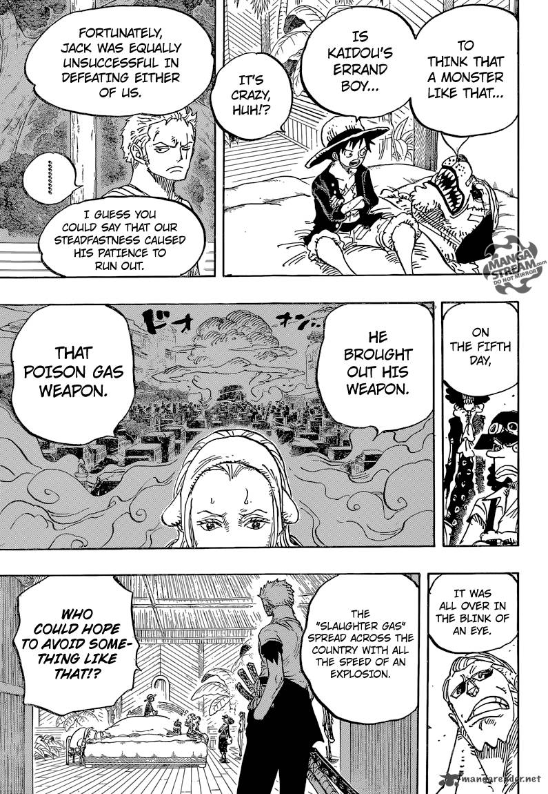 One Piece Chapter 810 page 7 - Chapter 810: The Curly Hat Pirates Arrive