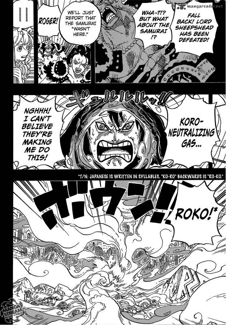 One Piece Chapter 811 page 5 - Chapter 811: Roko