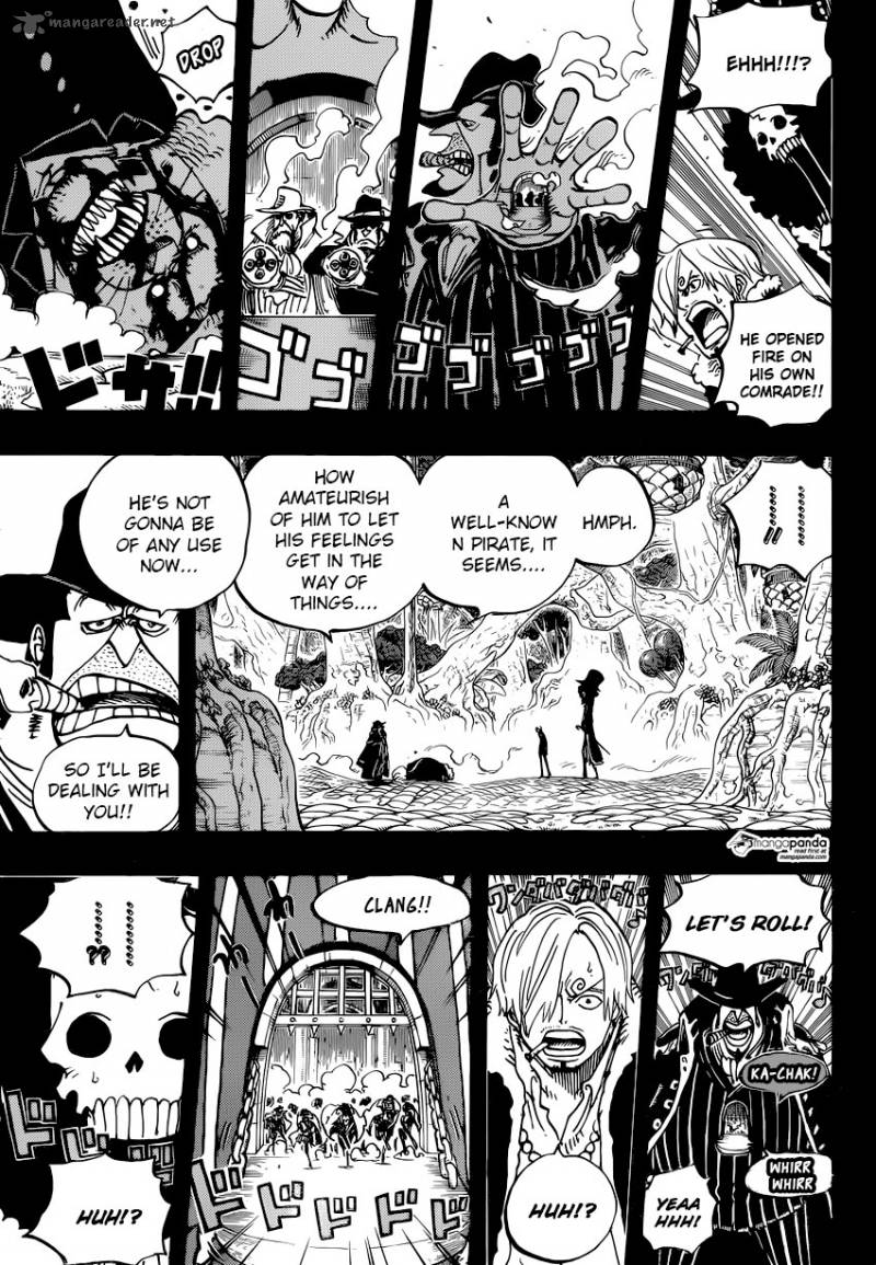 One Piece Chapter 812 page 11 - Chapter 812: Capone "Gang" Bege