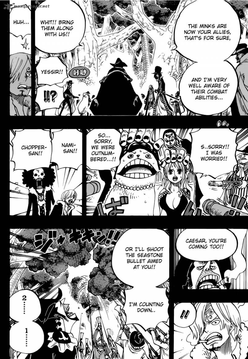 One Piece Chapter 812 page 14 - Chapter 812: Capone "Gang" Bege