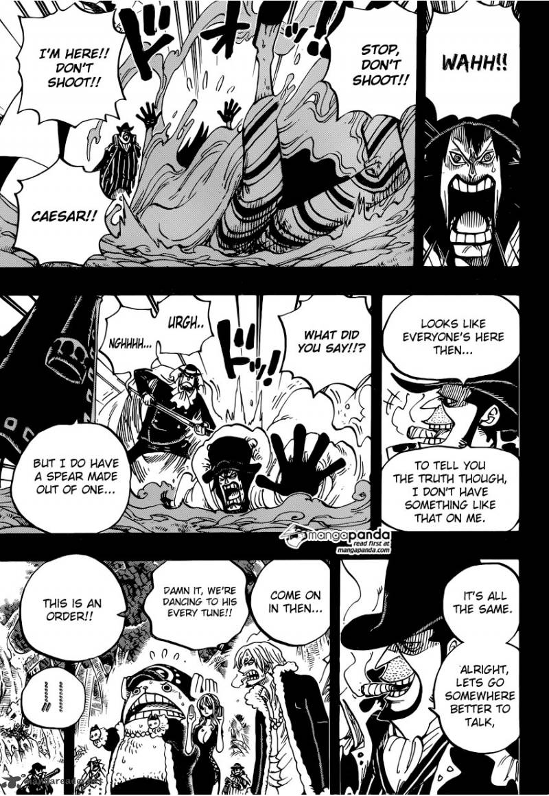 One Piece Chapter 812 page 15 - Chapter 812: Capone "Gang" Bege