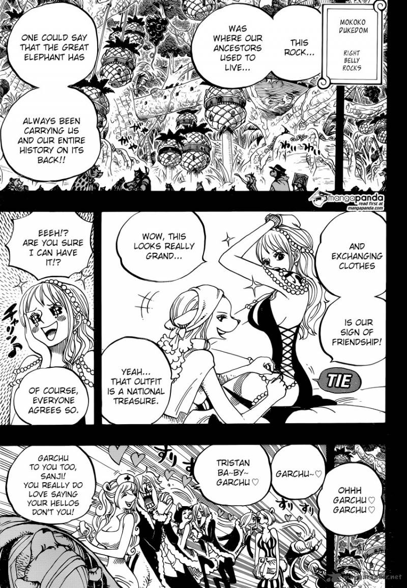 One Piece Chapter 812 page 3 - Chapter 812: Capone "Gang" Bege
