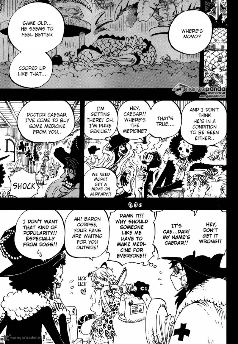 One Piece Chapter 812 page 5 - Chapter 812: Capone "Gang" Bege